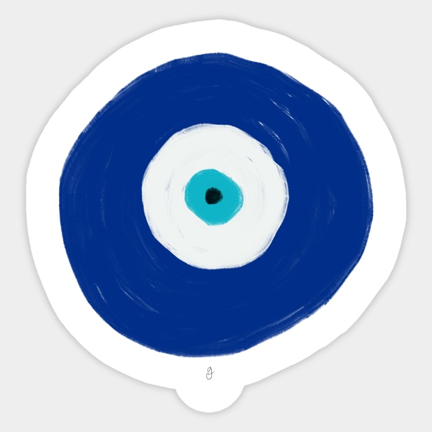 Evil Eye Sticker by gabbadelgado